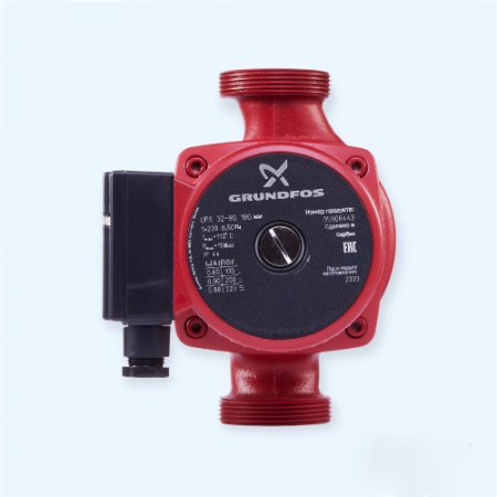 UPS 32/80 с гайками Grundfos Насос циркуляционный